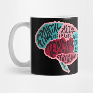 Anatomical brain Mug